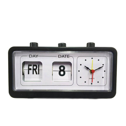 Retro flip ur med kalender funktion