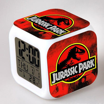 Jurassic Park digitalt terning vækkeur