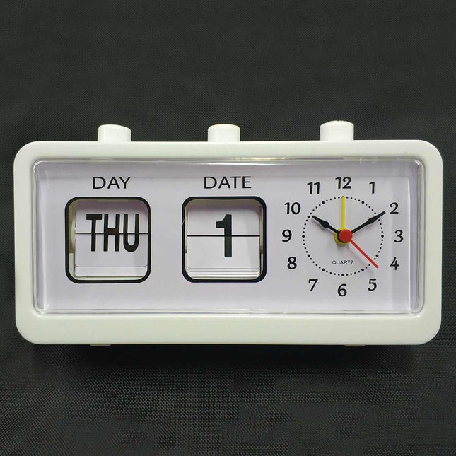 Retro flip ur med kalender funktion