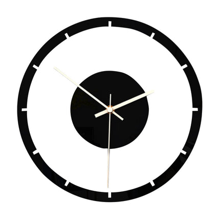 Moderne minimalistisk vægur i akryl