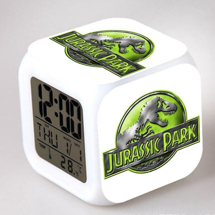 Jurassic Park digitalt terning vækkeur