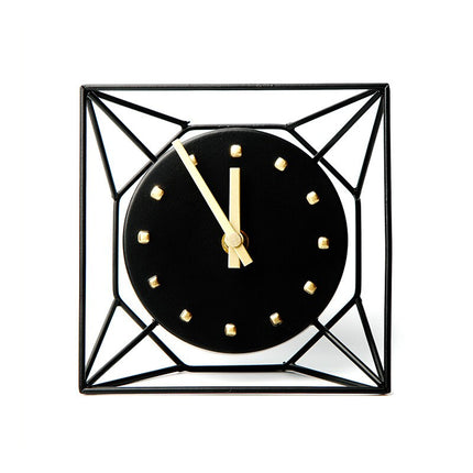 Moderne sort designer bordur i metal