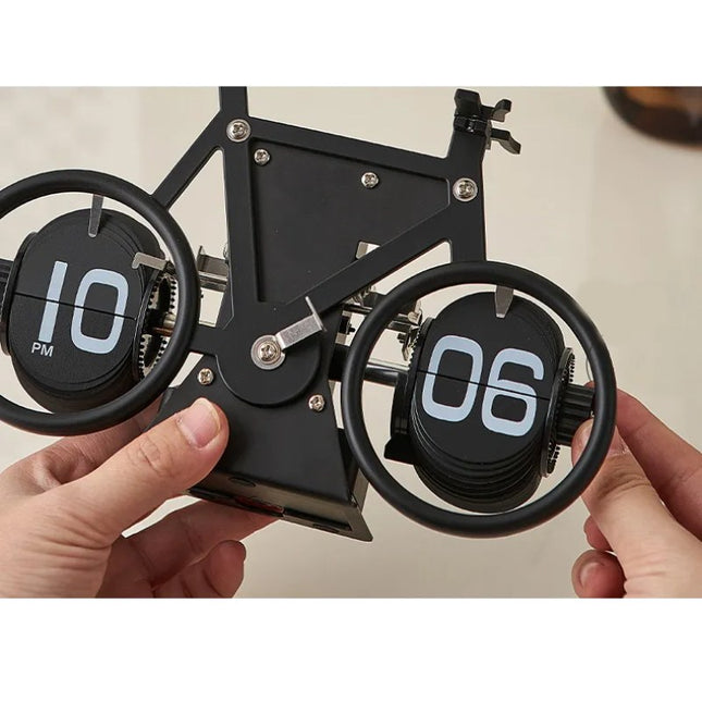 Retro flip ur i cykel design