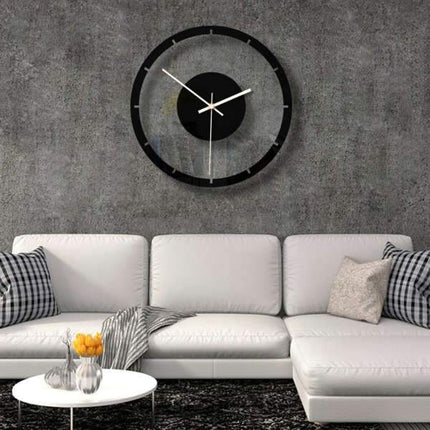 Minimalistisk nordisk design vægur