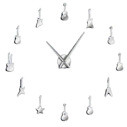 DIY vægur med elektriske guitarer