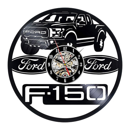 Ford Mustang bil vinylplade vægur