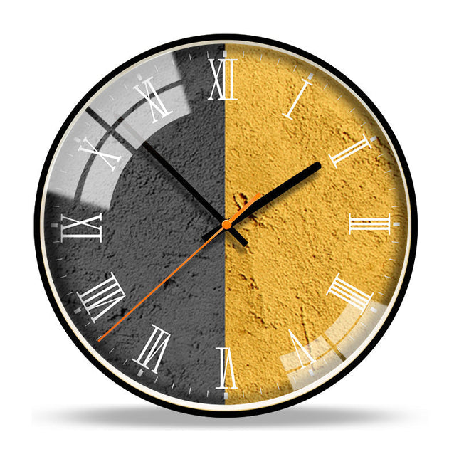 Moderne vægur med beton look design