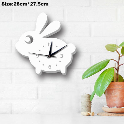 Vægur til børn som snemand