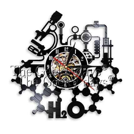 Periodiske system videnskab vinyl ur