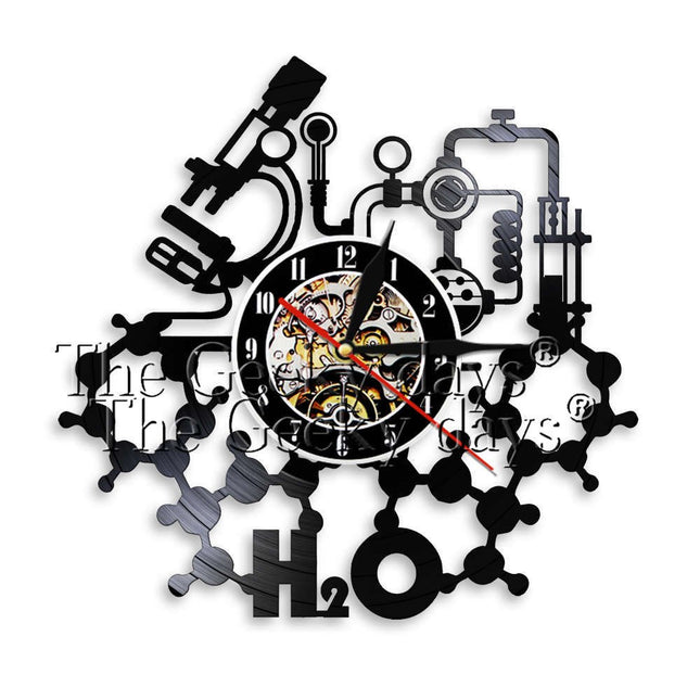 Periodiske system videnskab vinyl ur