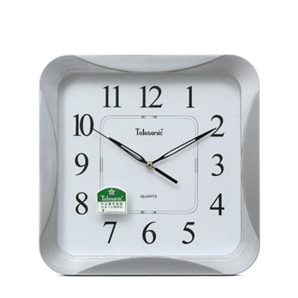 Klassisk firkantet vægur til kontoret