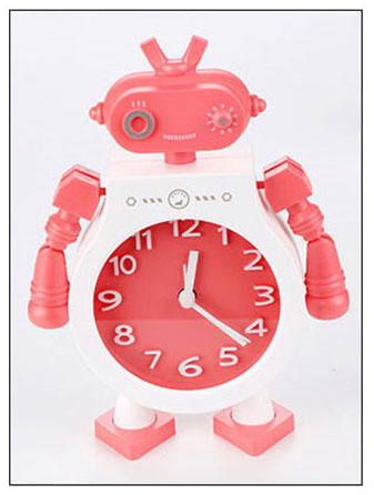 Sjovt robot vækkeur til børneværelset