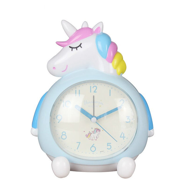 Sødt enhjørning vækkeur til piger