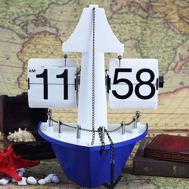 Unikt flip ur i båd design