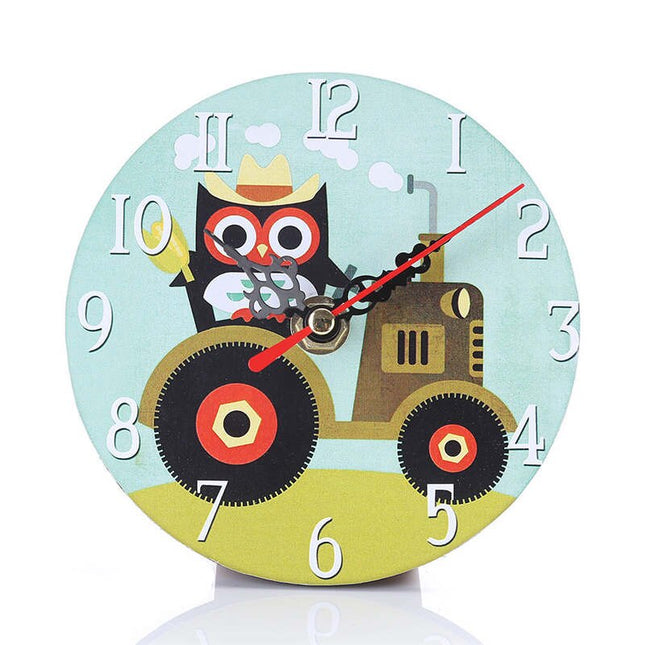 Sødt bordur til børneværelset ugle