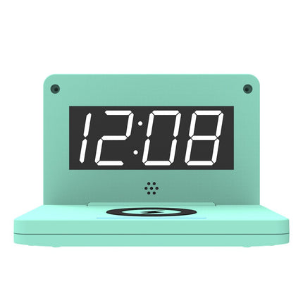 Digitalt vækkeur med trådløs opladning