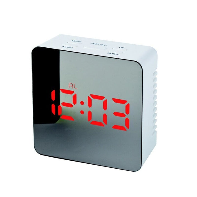 Digitalt vækkeur med spejl display