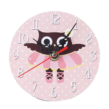 Sødt børnevægur i træ med ugle