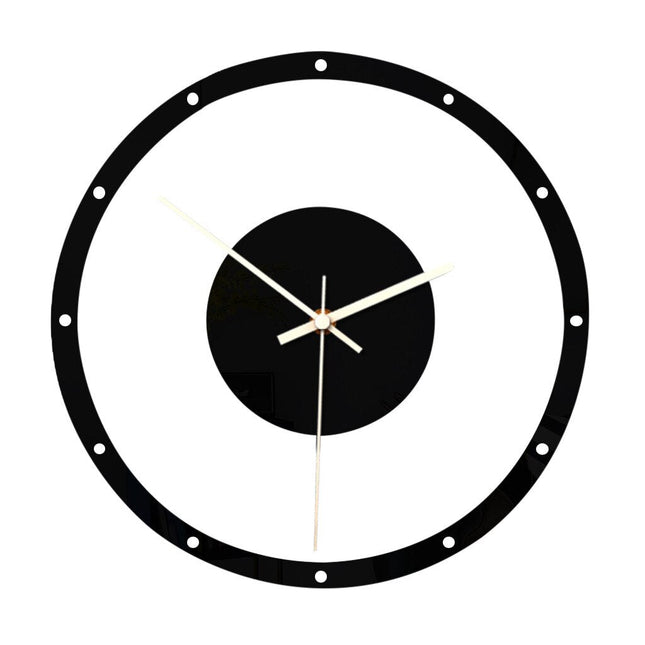 Moderne minimalistisk vægur i akryl