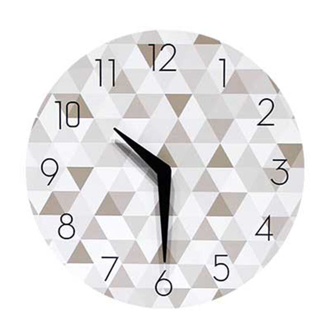 Moderne børneur med geometrisk mønster