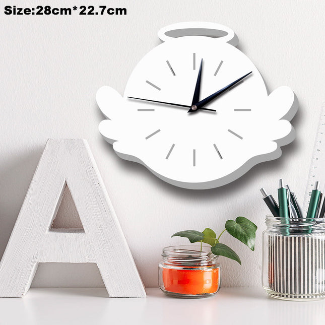 Vægur til børn som snemand