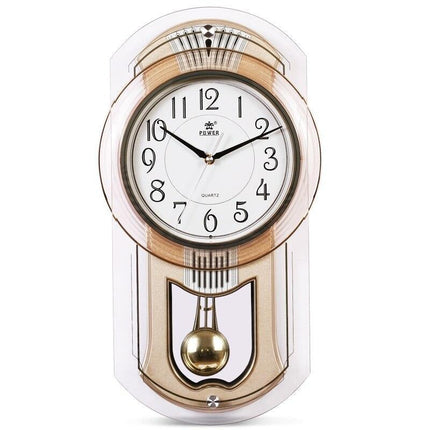 Klassisk pendulur i træ til væggen