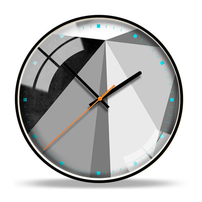 Moderne vægur med beton look design