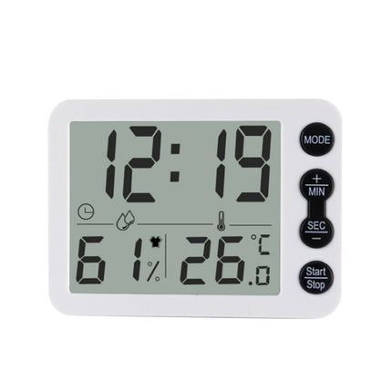 Lille digitalt ur med temperatur