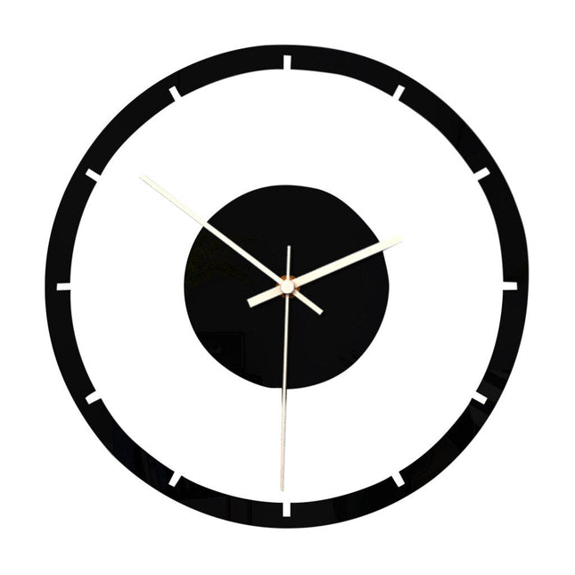 Moderne minimalistisk vægur i akryl