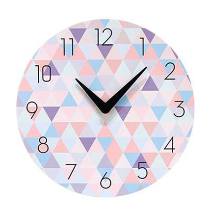 Moderne børneur med geometrisk mønster