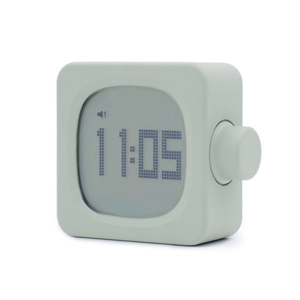 Kompakt digitalt vækkeur med snooze