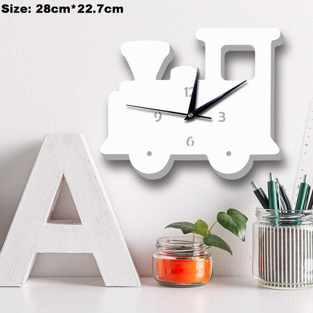 Vægur til børn som snemand