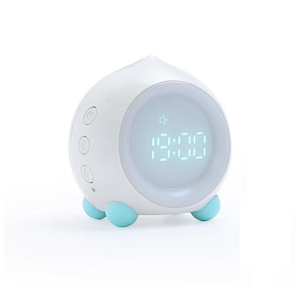 Børnevækkeur med farverigt natlys funktion