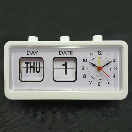 Retro flip ur med kalender funktion