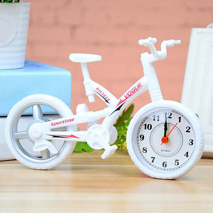 Originalt vækkeur designet som en cykel