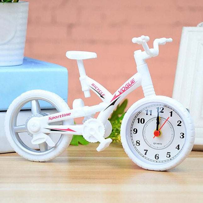 Originalt vækkeur designet som en cykel