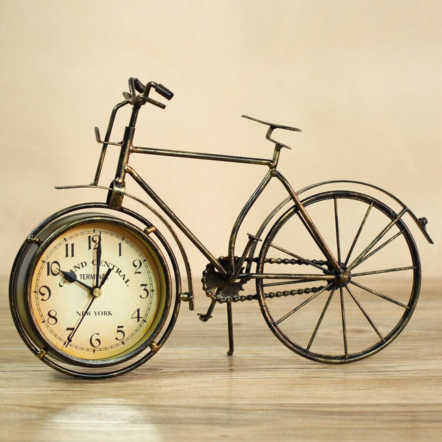 Retro bordur formet som en cykel
