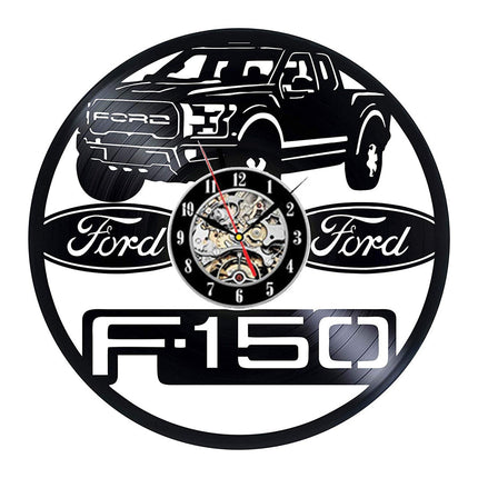 Ford Mustang bil vinylplade vægur