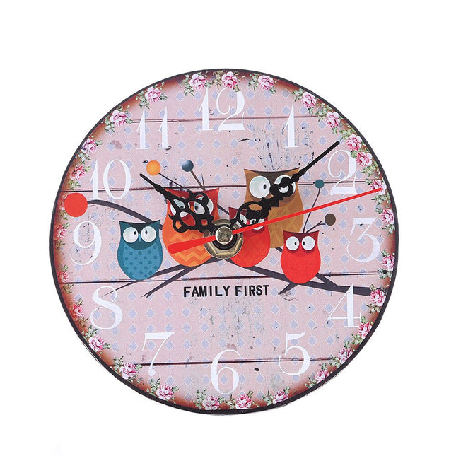 Sødt børnevægur i træ med ugle