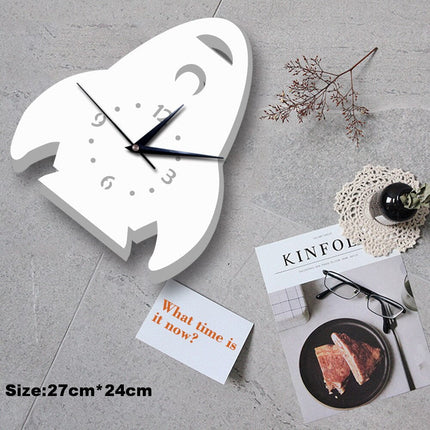 Vægur til børn som snemand