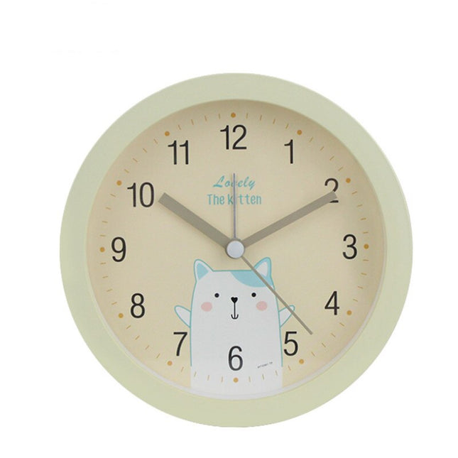 Analogt vækkeur til børneværelset med bjørn