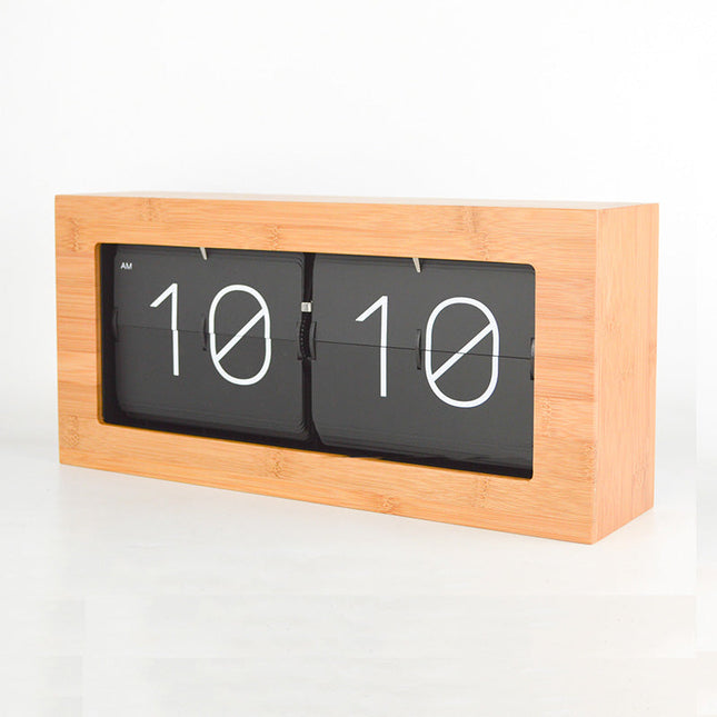Retro flip ur med 24-timers visning