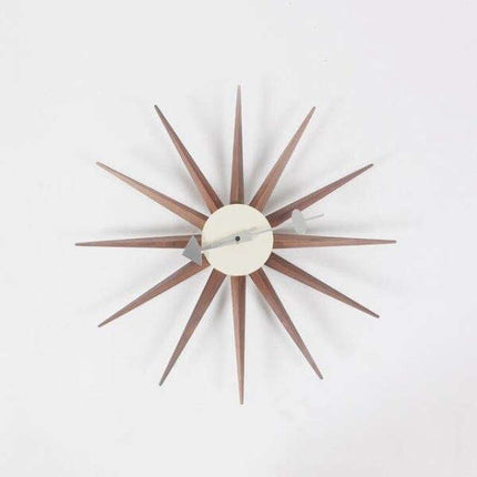 Stort retro stjerneformet vægur