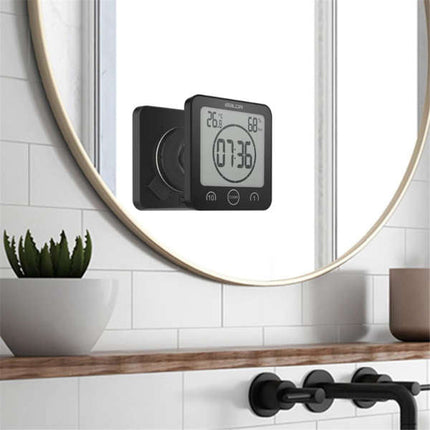 Digitalt vægur med termometer hygrometer