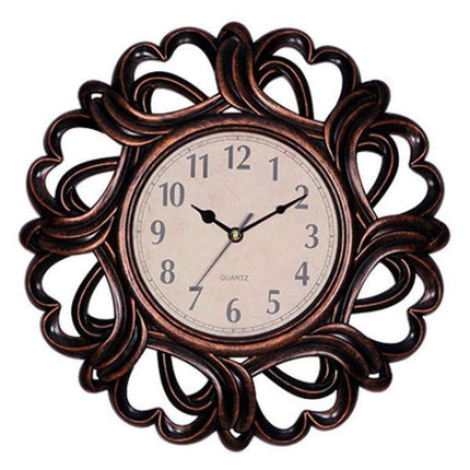 Stort sort vægur i sol-design