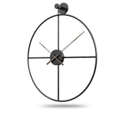 Stort elegant minimalistisk vægur