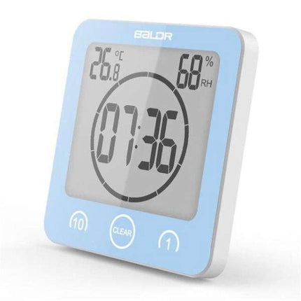 Digitalt vægur med termometer hygrometer