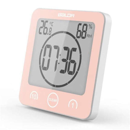 Digitalt vægur med termometer hygrometer