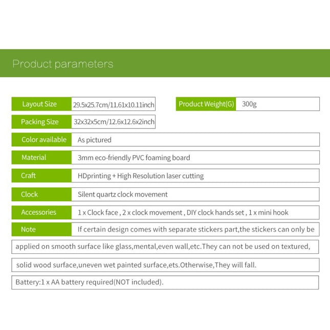 Børneur med svane og blomster