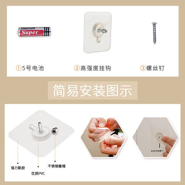 Moderne bordur i træ med pendul